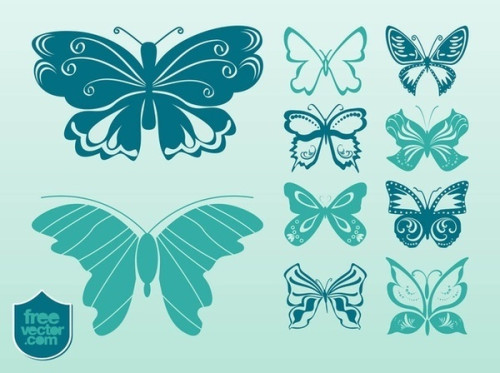 Butterflies Images Free Vector