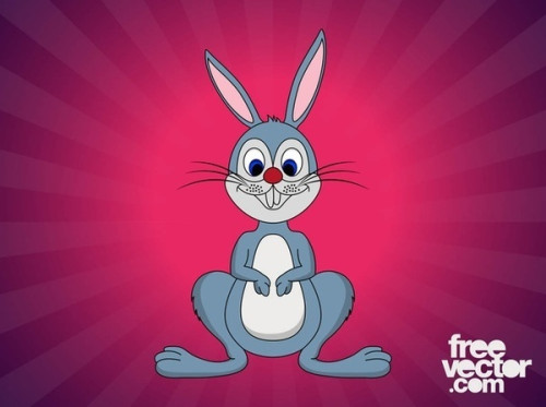 Cartoon Bunny Free Vector