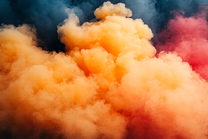 Colorful Smoke Cloud