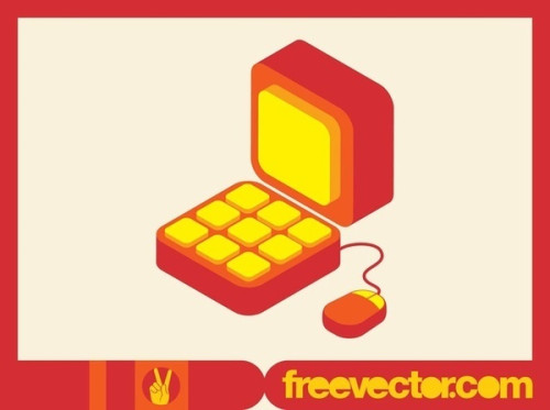 Computer Icon Free Vector