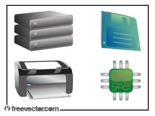 Computers Set Free Vector