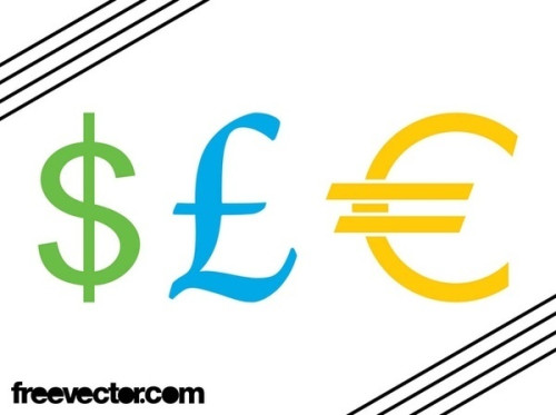 Currency Symbols Free Vector