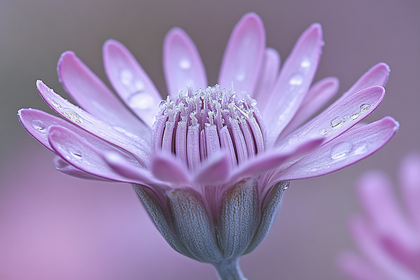 Dewy Purple Daisy