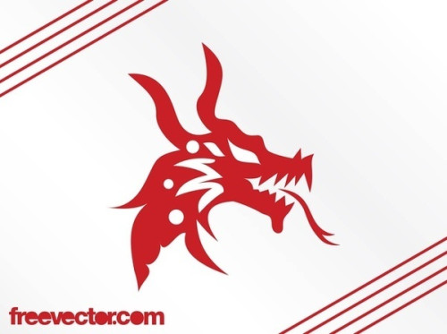 Dragon Head Free Vector