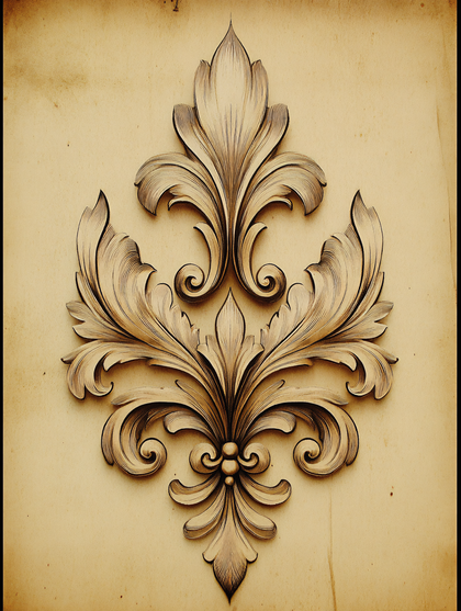 Elegant Baroque Ornament
