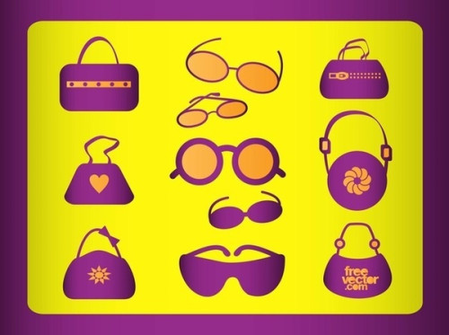 Fashion Accessories s Free Vector