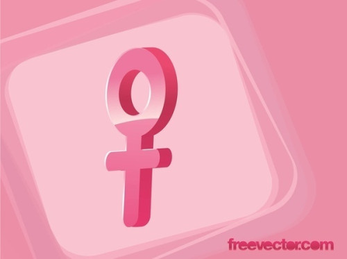 Female Gender Symbol Free Vector