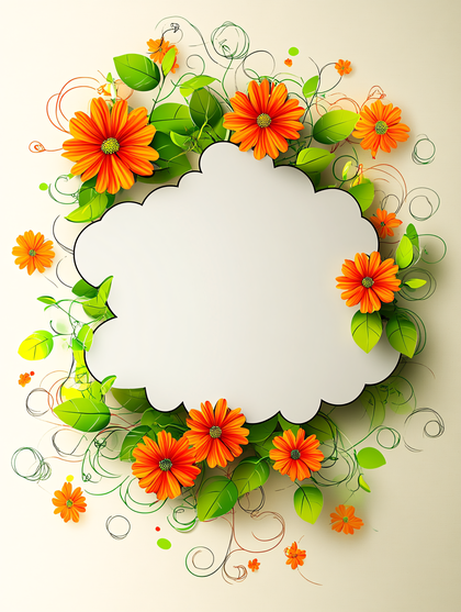 Floral Frame
