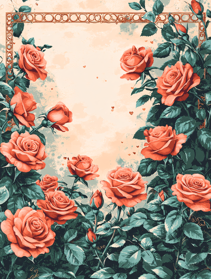 Floral Frame