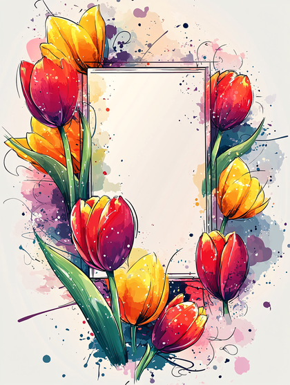 Floral Frame