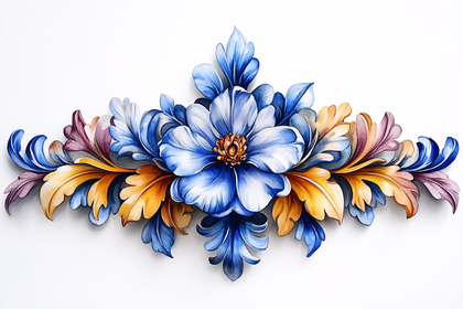 Floral Watercolor Arrangement