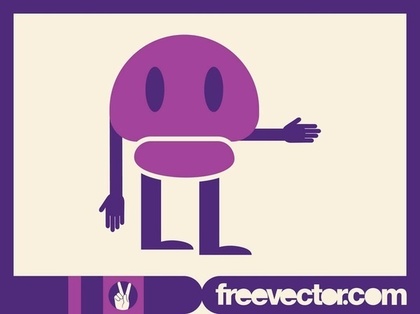 Friendly Character Free Vector