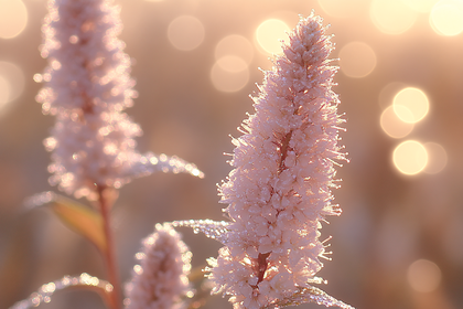 Frosted Plant Bokeh