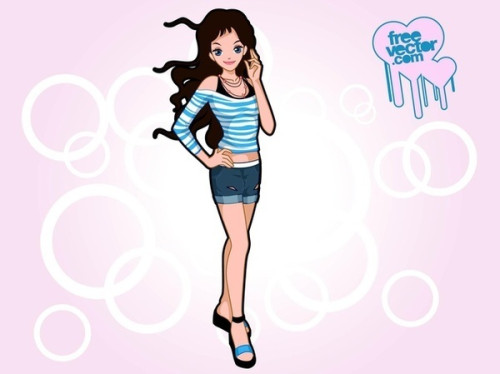 Girl Free Vector