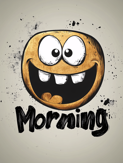Grinning Morning Face
