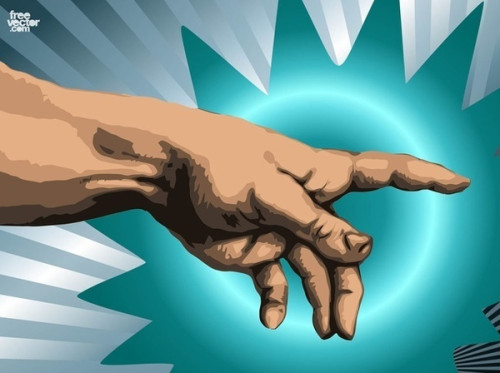 Hand Free Vector