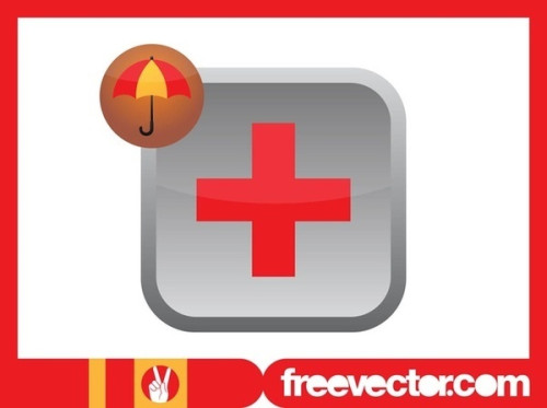 Health Insurance Icon Free Vector