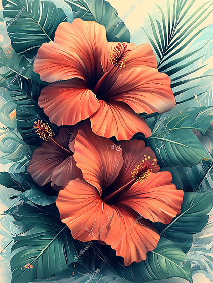 Hibiscus Flowers