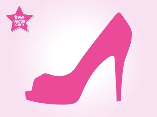 High Heel Shoe Free Vector