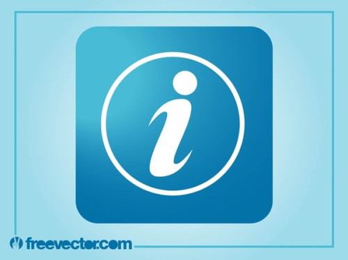 Information Symbol Icon Free Vector