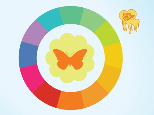 Joyful Colors Free Vector