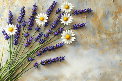 Lavender and Daisies