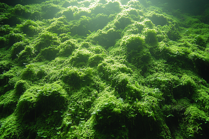 Lush Mossy Surface