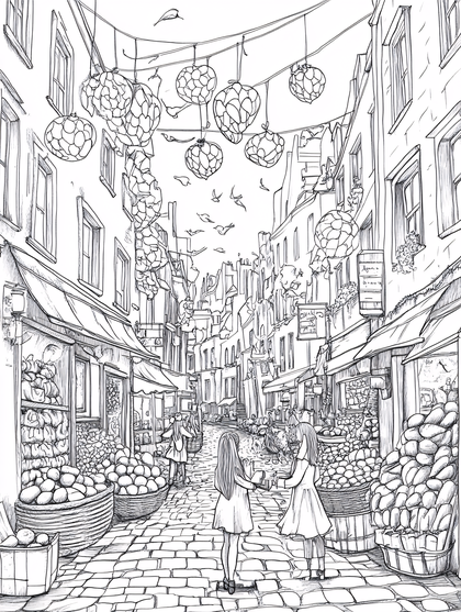 Market Street Scene