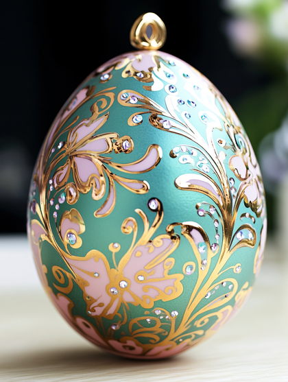 Ornate Decorated Egg