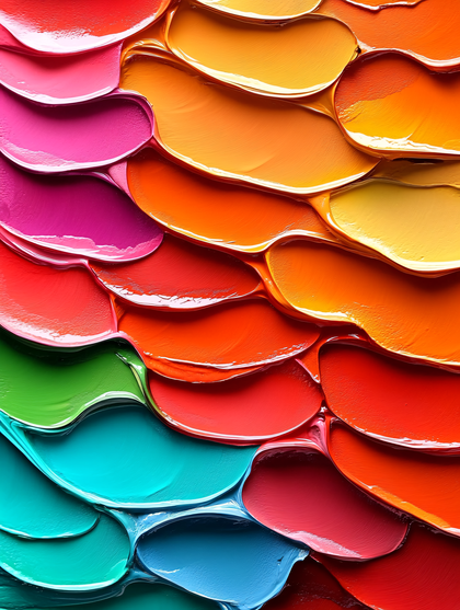 Paint Strokes Abstract