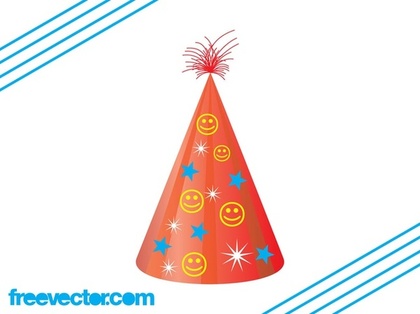 Party Hat Free Vector