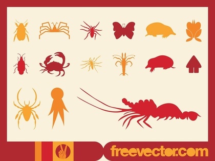 Silhouette Icons Free Vector