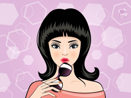 Stylish Girl Free Vector