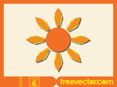 Sun Icon Free Vector