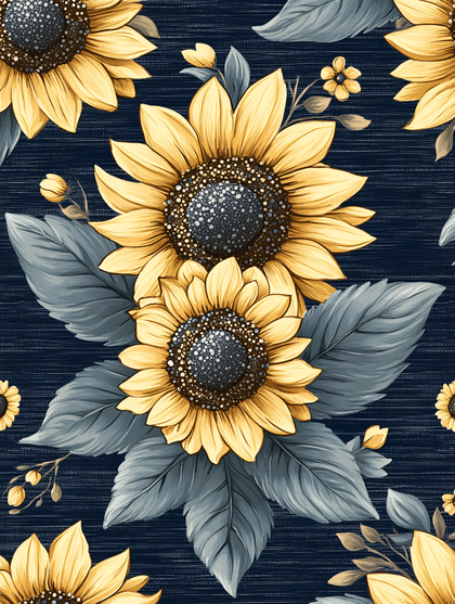 Sunflower Bloom Pattern