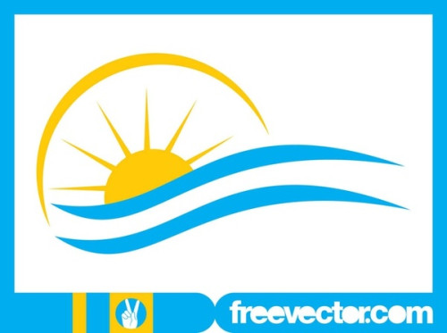 Sunrise Icon Free Vector