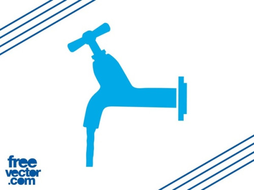 Tap Water Icon Free Vector