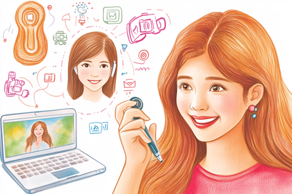 Remote Worker Concept Illustration