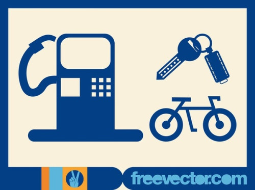 Transport Symbols Free Vector