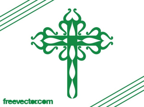 Vintage Cross Free Vector