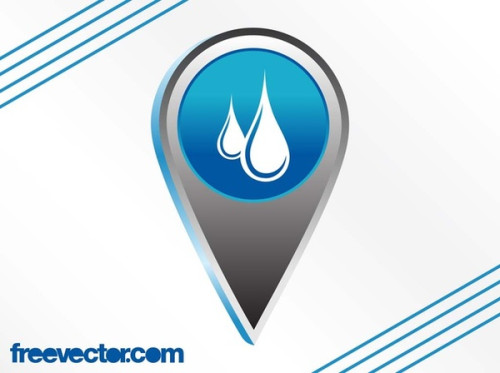 Water Icon Free Vector