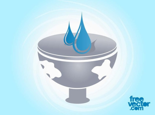 Water Icon Free Vector