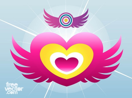 Wings Icons Free Vector