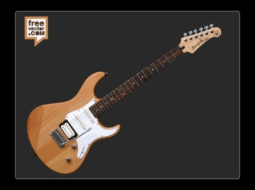 Yamaha Pacifica Electric Guitar Free Vector