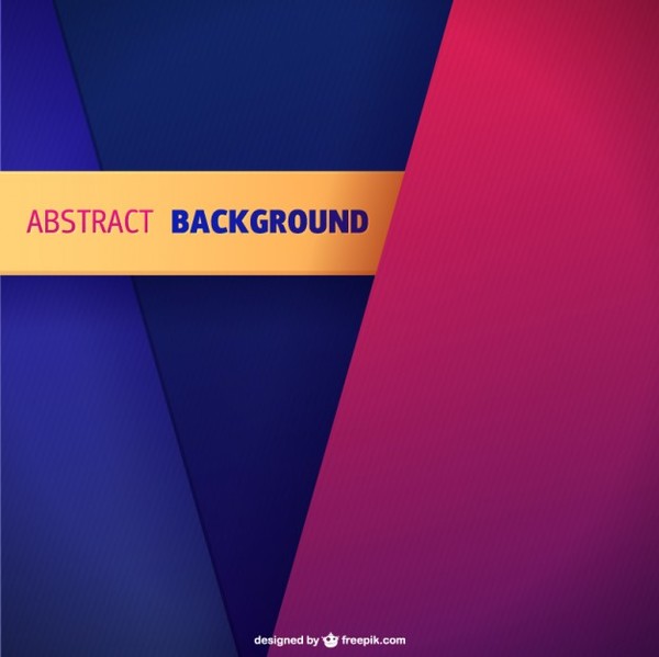 Abstract Background with Three Colors Free Vector