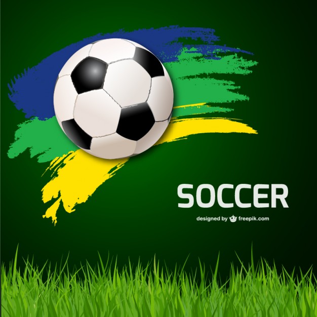 Soccer Background Free Vector