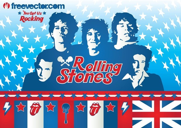 Rolling Stones Free Vector