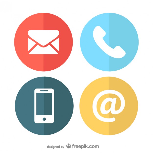 Communication Icons Free Vector