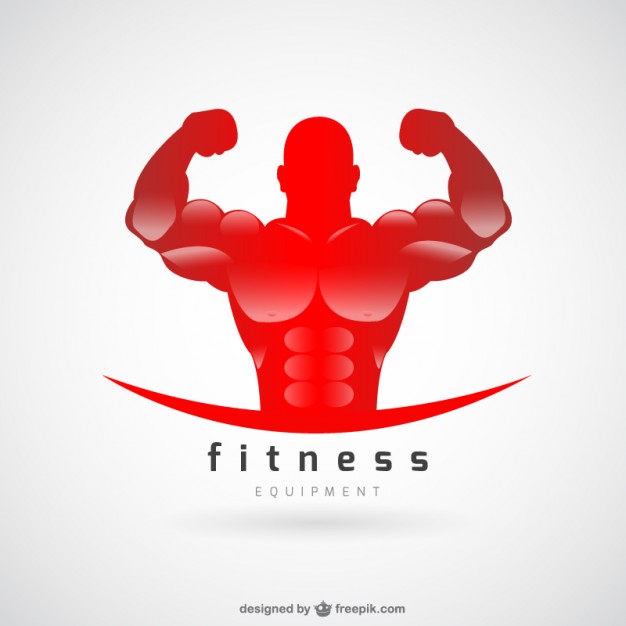 Fitness Club Logo Free Vector