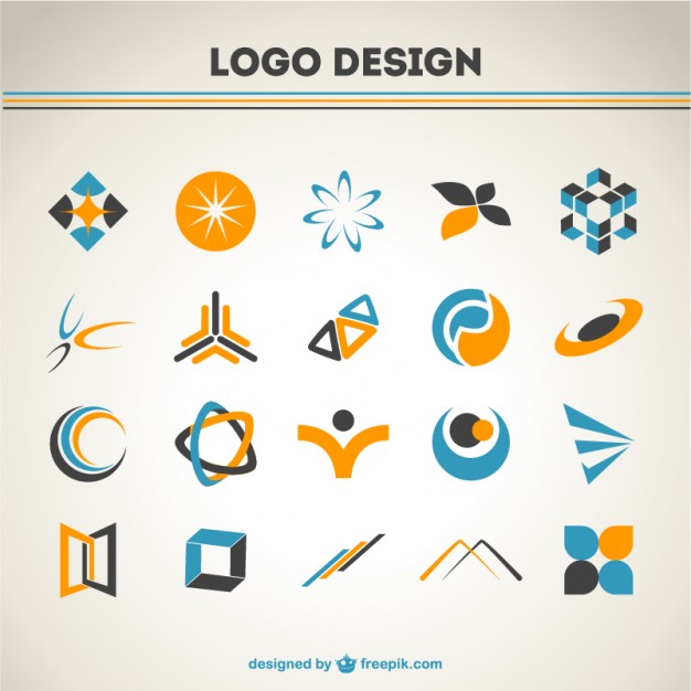 Free Abstract Logos Collection Free Vector